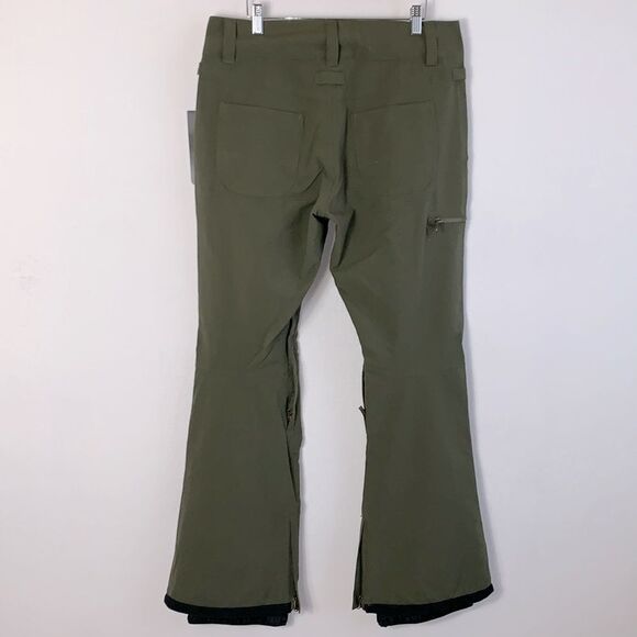 NWT DC Women’s Viva 15K Shell Snow Snowboarding Pants Olive Green Sz L - Picture 6 of 16
